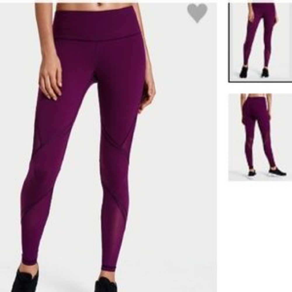 VS sport purple knockout tights